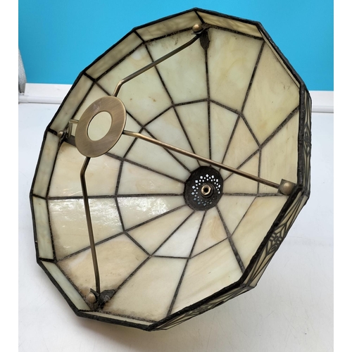 164 - Tiffany style Light shade 34cm in diameter