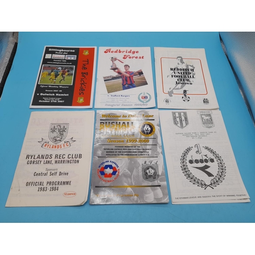 170A - Collection of Football Programmes Mostly Semi Professional / Non League (Approx. 66)