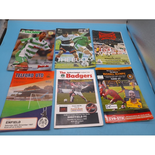 170A - Collection of Football Programmes Mostly Semi Professional / Non League (Approx. 66)