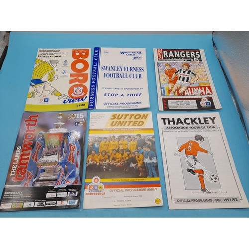 170A - Collection of Football Programmes Mostly Semi Professional / Non League (Approx. 66)