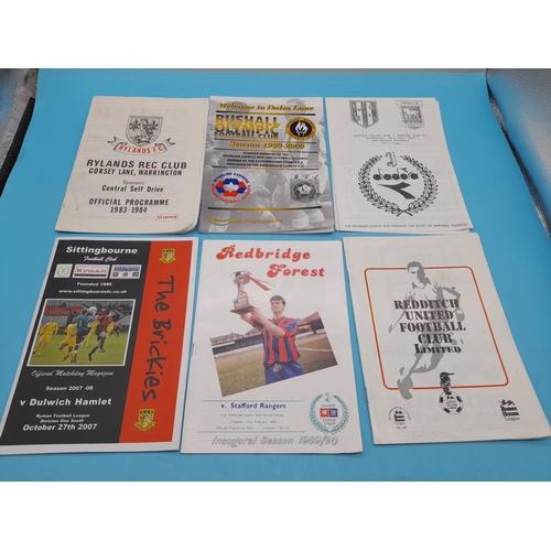 170A - Collection of Football Programmes Mostly Semi Professional / Non League (Approx. 66)