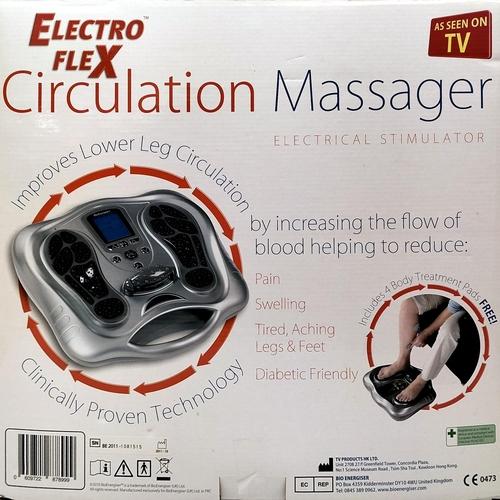 175 - Bio Electro flex foot massager, stimulation and circulation booster