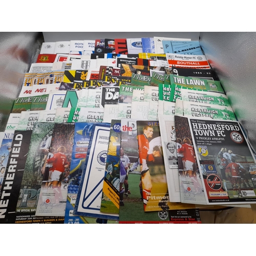 175A - Collection of Football Programmes to Incl. Semi Professional / Non League (Approx. 100)