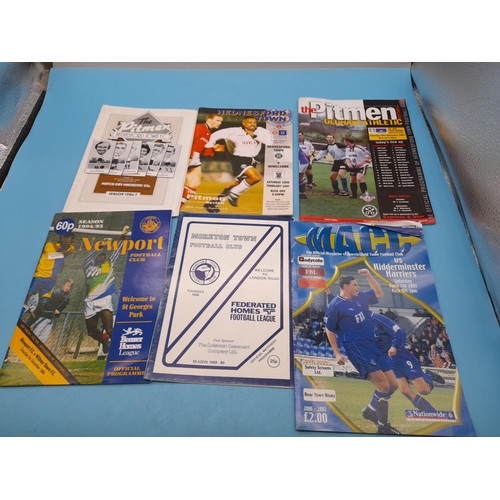 175A - Collection of Football Programmes to Incl. Semi Professional / Non League (Approx. 100)