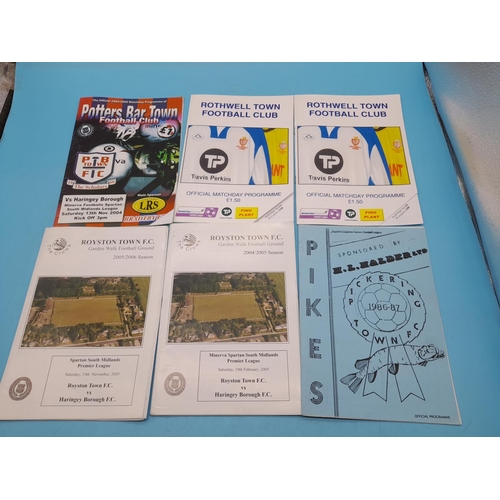 175A - Collection of Football Programmes to Incl. Semi Professional / Non League (Approx. 100)