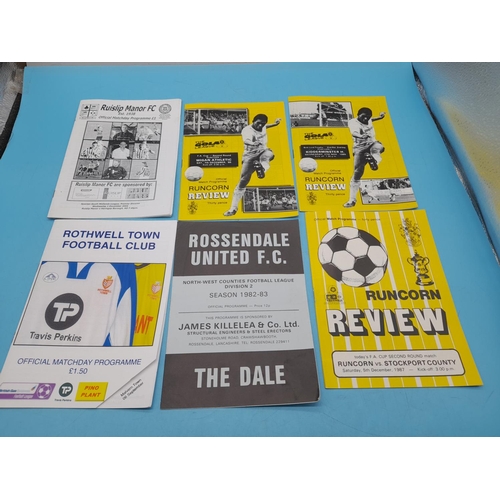 175A - Collection of Football Programmes to Incl. Semi Professional / Non League (Approx. 100)