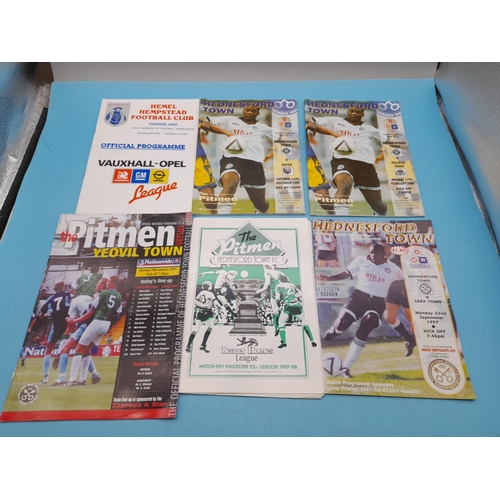 180A - Collection of Football Programmes Mostly Semi Professional / Non League (Approx. 70)