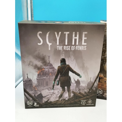 471 - Scythe Fantasy board game and expansion kit with accessories