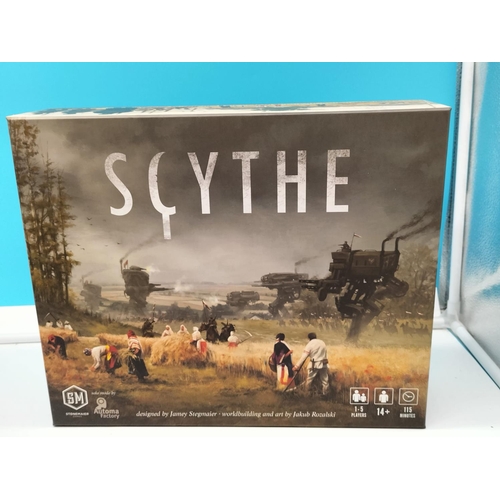 471 - Scythe Fantasy board game and expansion kit with accessories