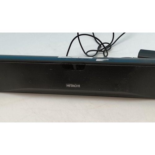 107 - Hitachi Sound Bar (Working order) length 82cm Collection ONLY