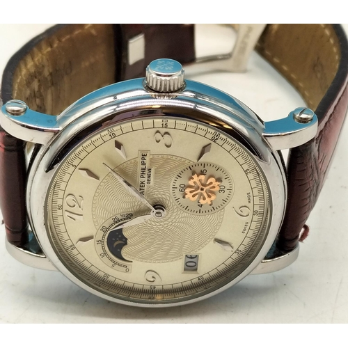 88 - Gents Fashion watch working order but the date requires manual changing