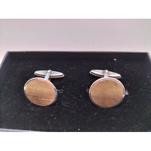 152 - Boxed Pair of Cufflinks. Stamped Made in W.Germany.
