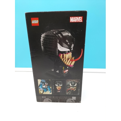 263 - New & Sealed LEGO Marvel Spiderman Venom Mask Set 76187.