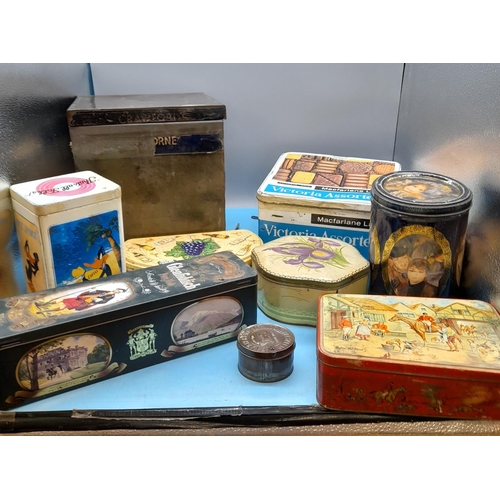 279 - Collection of Vintage Tins.