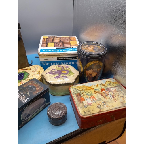 279 - Collection of Vintage Tins.