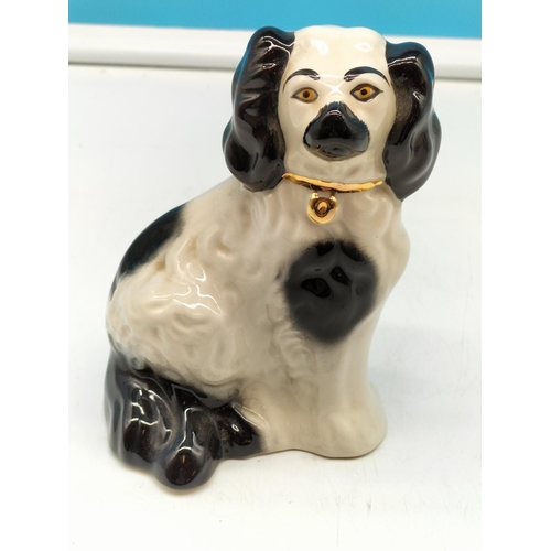 284 - Pair of 14cm Beswick Mantle Dogs.