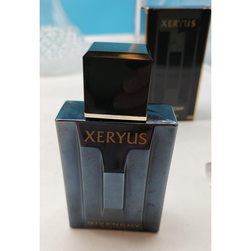 308 - Discontinued Givenchy 'Xeryus' Aftershave. Boxed. Approx Half Full.
