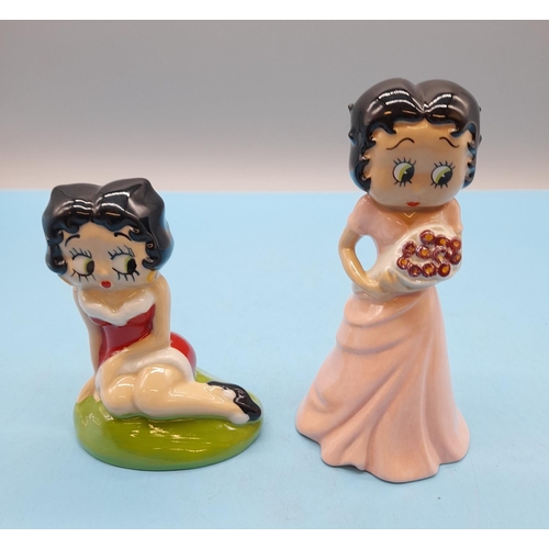 311 - Wade Ceramics 'Betty Boop' 12cm Figures (2).