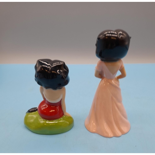 311 - Wade Ceramics 'Betty Boop' 12cm Figures (2).
