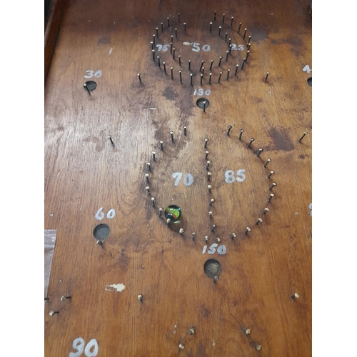 312 - Vintage Wooden Bagatelle Boards (2). Excellent Condition. 78cm x 40cm.