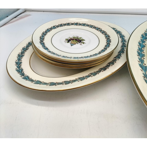 725 - Wedgwood 'Appledore' Graduated Set of Meat Plates (43cm x 33cm) plus Other 'Appledore' Plates and Sa... 