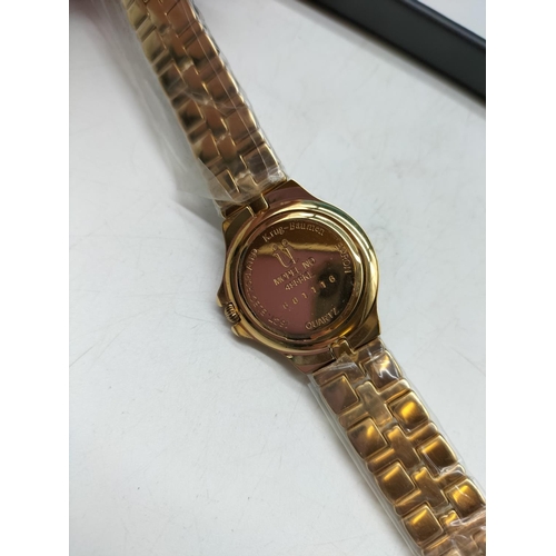 100 - Boxed Krug Baumen Baron Ladies Watch.