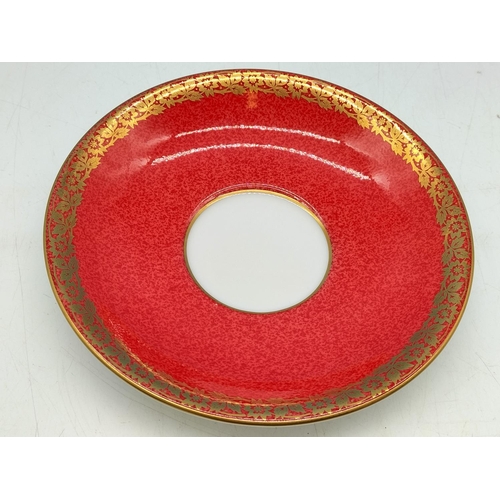 293 - Aynsley Orchard Gold Cabinet Cup and Saucer.