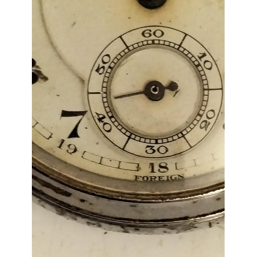 35 - Pocket Watch plus Vintage Watches (2). Require Attention.