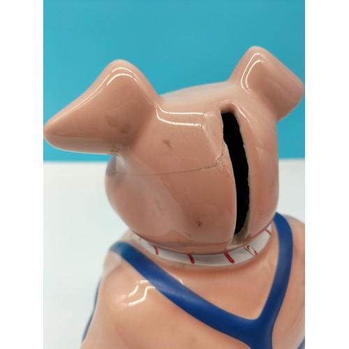 313 - Wade Nat West Pigs (3). Tallest 16cm. One A/F