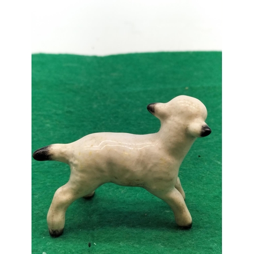 151 - Beswick Figure of a Lamb. 5cm High x 7cm.