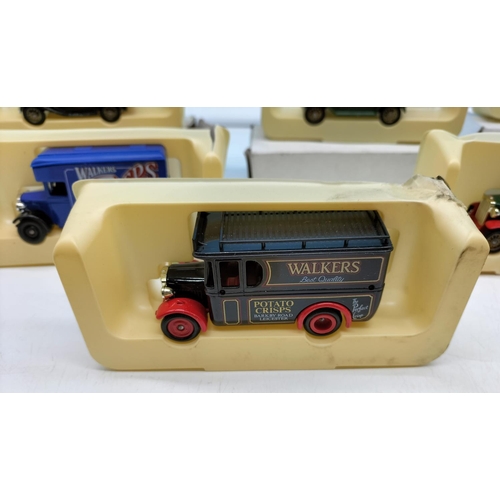 175A - Collection of Die Cast Vehicles to Incl. Walkers Crisps