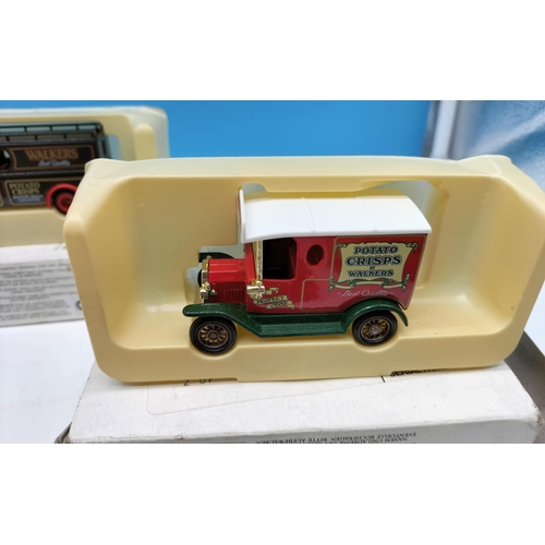 175A - Collection of Die Cast Vehicles to Incl. Walkers Crisps