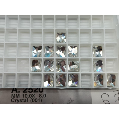 205 - Box of Swarovski Crystals for Jewellery Making.