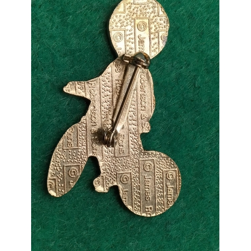 251 - 1990's James Robertson Official 'Cyclist' Golly Badge.