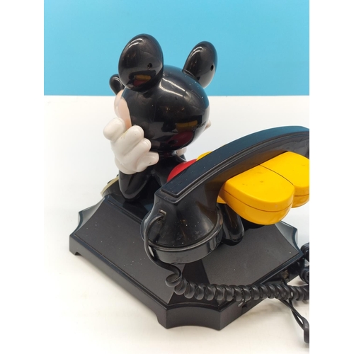 29 - Micky Mouse Telephone. 23cm High.