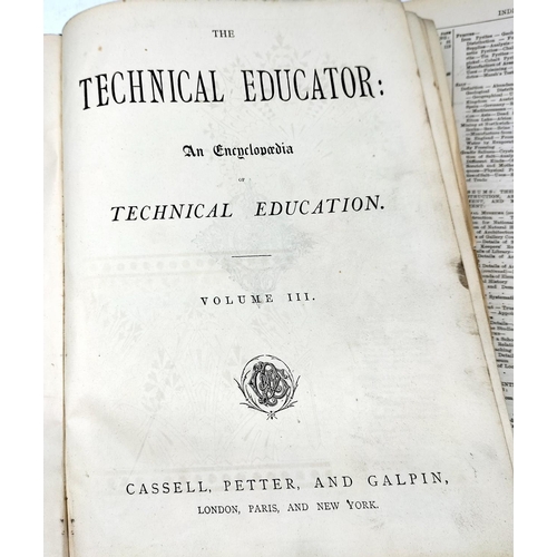 333 - Cassell's Volumes 2,3 & 4 'The Technical Educator' 1900-1910'