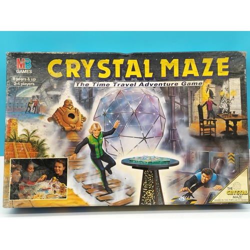 381 - Board Games (3) to include 'Escape From Colditz', 'Crystal Maze' and 'Marble Maze'.