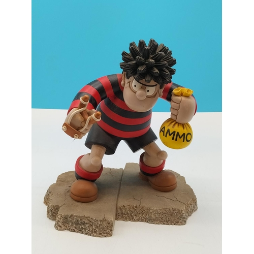 48 - Ex Large 32cm (h) Figure of 'Dennis the Menace' by DC Thomson & Co Ltd Robert Harrop 1998. 32cm high... 