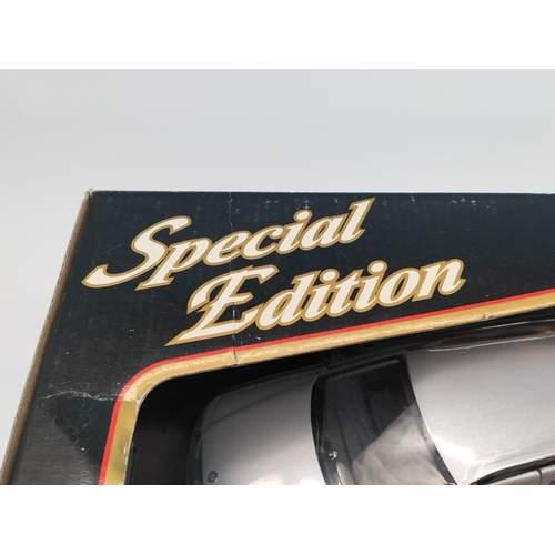 66 - Boxed Maisto 1:26 Scale Die-Cast Metal Show Haulers Series 'Mercedes CLK-GTR Street Version'.