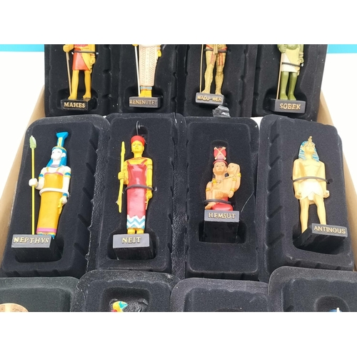 118 - Collection of Hachette 'The Gods of Ancient Egypt' Figures (13).