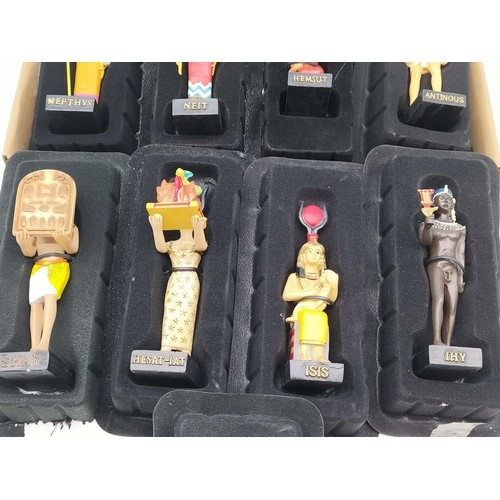 118 - Collection of Hachette 'The Gods of Ancient Egypt' Figures (13).