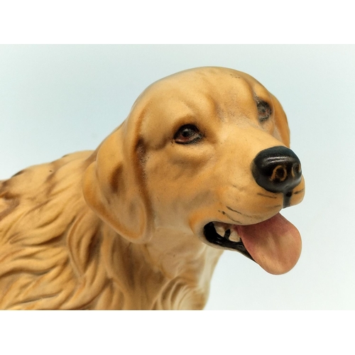 150A - Royal Doulton 18cm (h) Figure of a Retriever on Plinth.