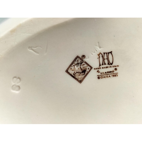 155A - Rare Nao Seated Mandarin Duck Figure. 20cm x 10cm.