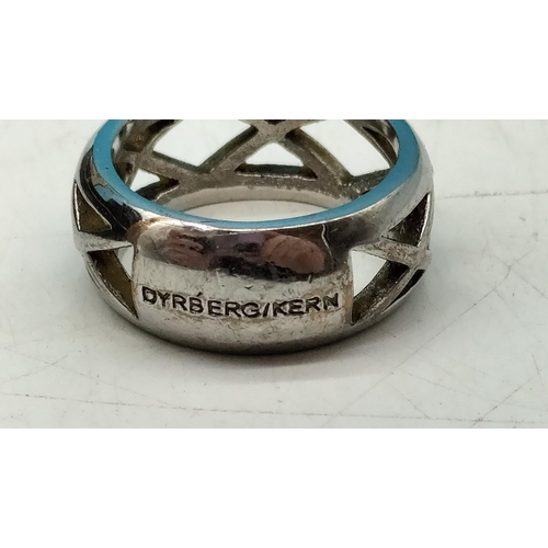 163 - Boxed Ben Sherman Watch with Leather Strap, Blue Cross Pendant and Necklace plus White Metal Ring. S... 