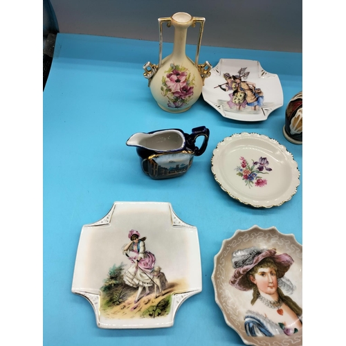 353 - Collection of German and Austrian Ceramics (11) to include Furstenberg Porzellan, Winterling, Rosent... 