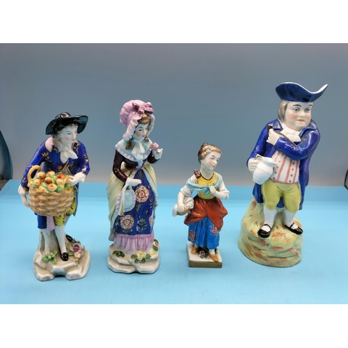 354 - Collection of Samson Porcelain Figures (8). Some with Faults. Tallest 20cm.