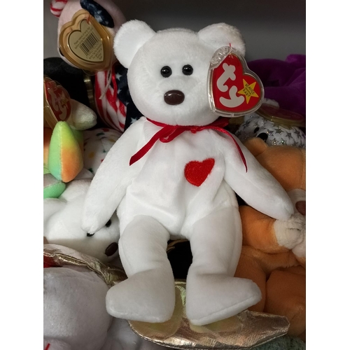 409 - Collection of TY Beanie Babies (1999-2000) with Tags and Protectors.