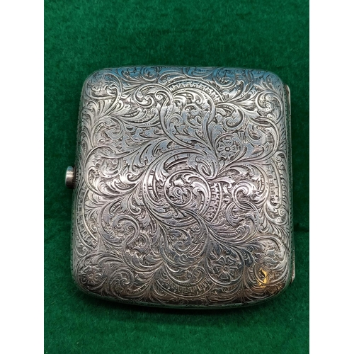 60A - Solid Silver Case. 121 Grams.