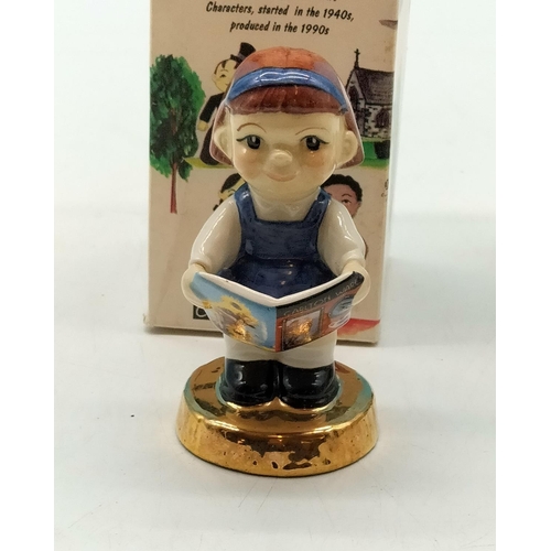 30A - Boxed Carlton Ware 'Carlton Kids' Limited Edition 10cm Figure Millennium No 561. Gold Base Collector... 