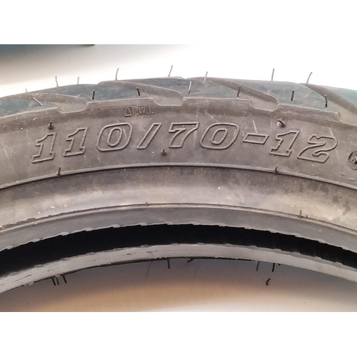 35A - DURO Scooter Motorcycle 110/70-12, 47J Tyres (2)